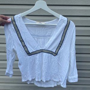 Relaxed beach cover up/top - linen like